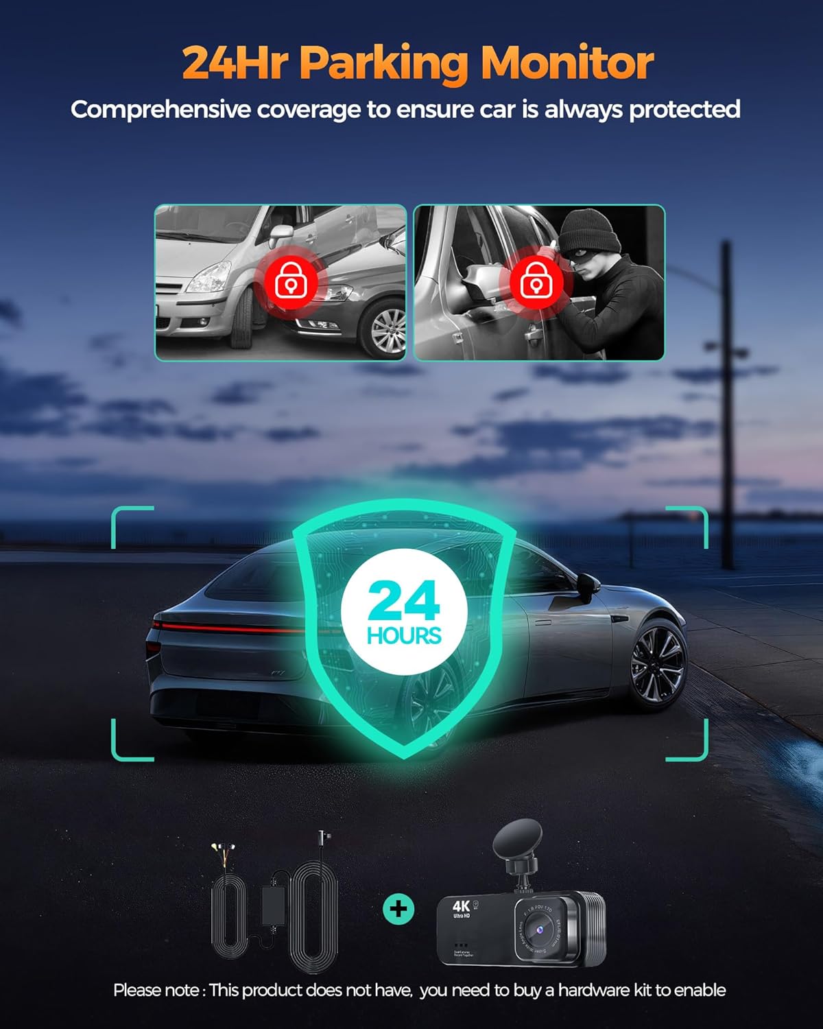 Lensuge Dash Cam Front and Rear with 4K + 1080P Dual Recording

Lensuge A4 Dual Dash Camera for Cars with 5G WiFi

Lensuge 4K Dash Cam with Built-in 32GB Card and Night Vision

Lensuge Car Dash Cam with 24H Parking Mode and G-Sensor


